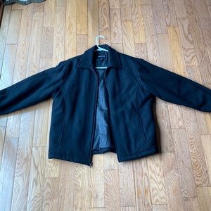 London Fog mens wool dress coat